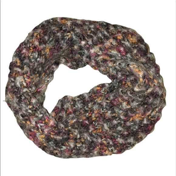 Ruff Hewn Infinity multicolor knit scarf - Picture 1 of 2